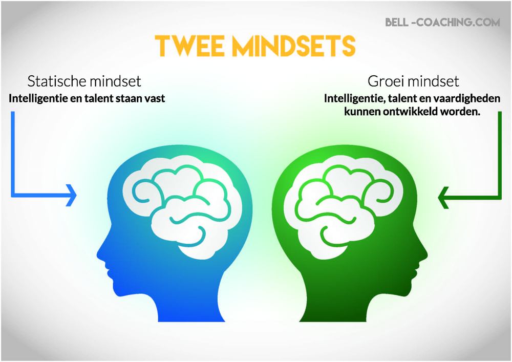 statische mindset vs groeimindset