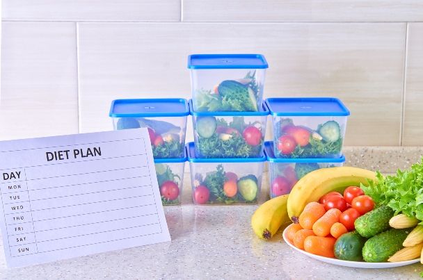 afvallen vorm routine